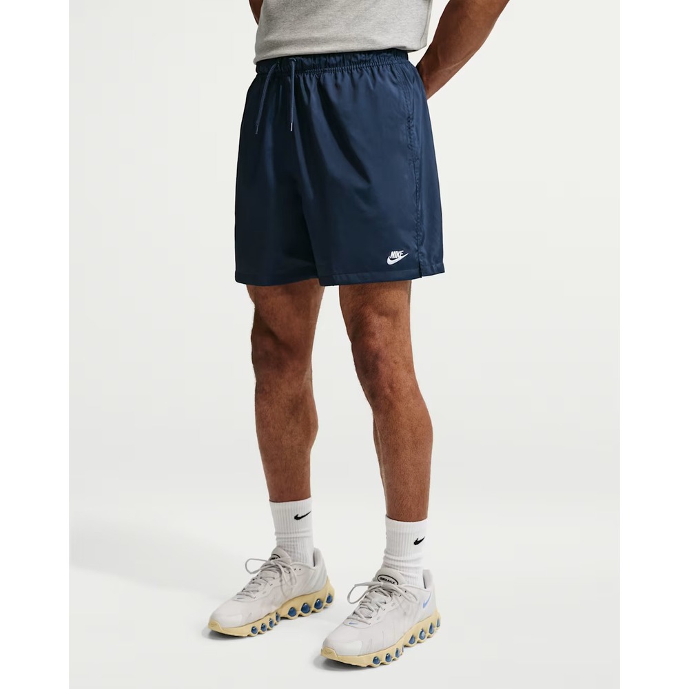 Nike Club Flow Men's Blue Woven Shorts Mesh Lined Sz Large NEW FN3307-410